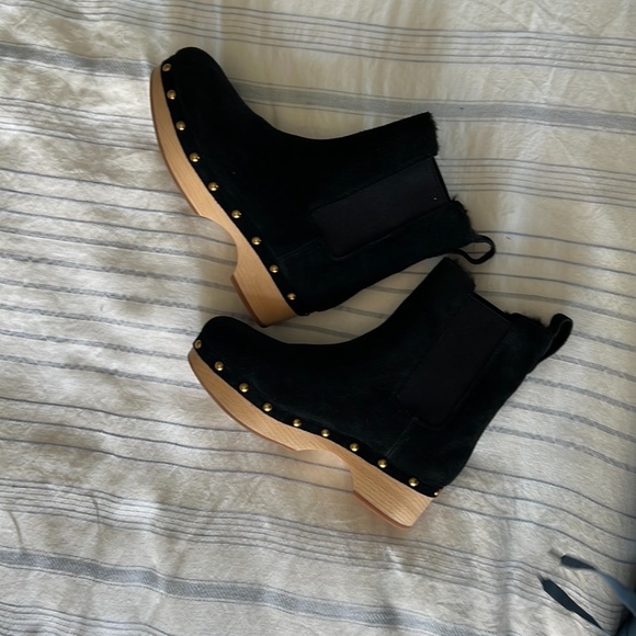 J.Crew Faux Fur lined Clog Boots - Picture 4 of 11